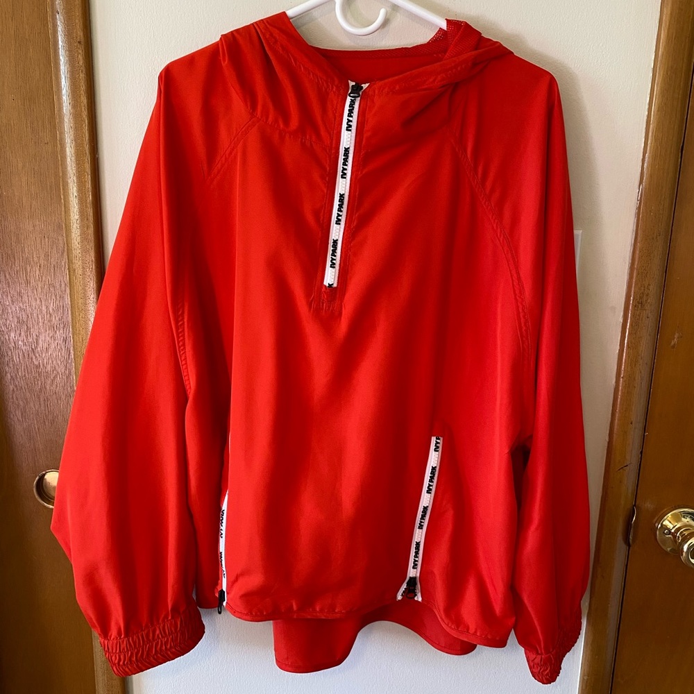 Ivy Park Logo Zip Windbreaker Jacket